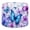 Color 2, variant on Lamp Shades Set of 2 Colorful Butterflies Among Vibrant Flowers Dreamy Fantasy 13" x 13" x 10" Lampshade for Table Lamps Floor Lamps Lamp Shade Replacement Easy Assembly Required