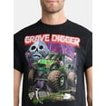 thumbnail image 5 of Monster Jam Men’s & Big Men’s Grave Digger Keeping The Shovel Sharp Graphic Tee, Sizes S-3XL, 5 of 6