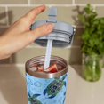 thumbnail image 2 of Sea Turtle Gifts for Women 30 oz Sea Turtle Tumbler with Handle Vacuum Reusable Insulated Tumblers with Flip Straw and Top Handle Stainless Steel 30 oz Coffee Mug Sea Turtle Cup Cold for 16 Hours, 2 of 6