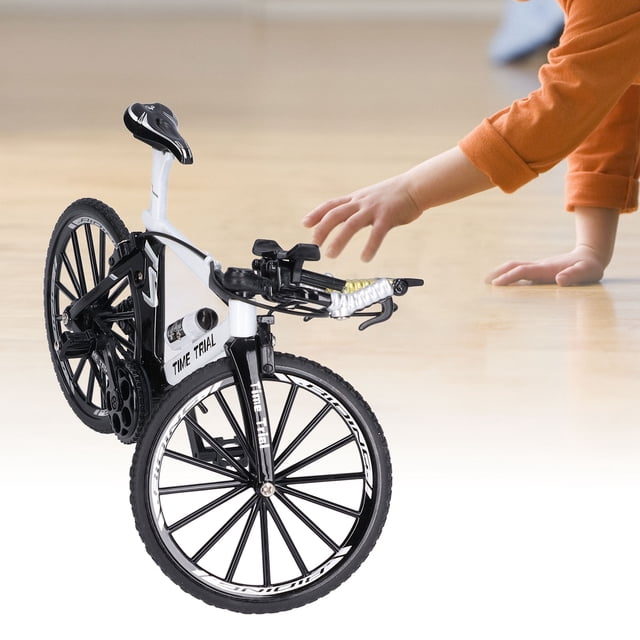Mini Bicycle Model, New Style Refined Appearance Fine Crafts Unfading Mini Bike Toy For Decoration For Desk For Workplace