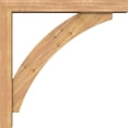 thumbnail image 3 of Ekena Millwork 5 1/2"W x 38"D x 38"H Thorton Block Smooth Bracket w/ Offset Brace, Western Red Cedar, 3 of 25