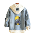 thumbnail image 1 of Chaqueta vaquera casual estilo Naruto Pikachu cosplay Sasuke, 1 of 2