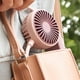 thumbnail image 4 of Ventilador de cuello | Ventilador personal recargable por USB con rotación de 360° | Ventilador portátil manos libres para oficina, viajes, deportes y exteriores, 4 of 6