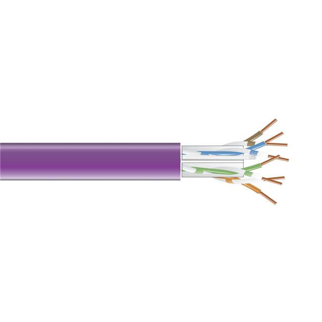 Lilac GigaTrue CAT6 Channel Patch Cable with Basic Connectors 10-ft. 3.0-m