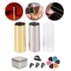 thumbnail image 5 of Kit de accesorios para guitarra, piezas de guitarra, kits de diapositivas de guitarra de acero inoxidable con 6 púas para guitarra acústica, 5 of 9