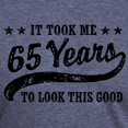thumbnail image 3 of CafePress - 65Yearsnn Men's Deluxe T Shirt - Mens Tri-blend T-Shirt, 3 of 4