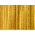 thumbnail image 1 of Ahgly Company Indoor Rectangle Abstract Yellow Modern Area Rugs, 5' x 7', 1 of 4