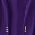 thumbnail image 4 of Leodye Blazer à Manches Longues pour Femmes, Confortable et à la Mode, Veste Décontractée avec Poches, Violet G(L), 4 of 5