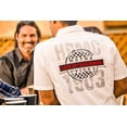 thumbnail image 4 of Harley-Davidson Men's Checkerboard Graphic Short Sleeve Shirt, White 96194-18VM, 4 of 4