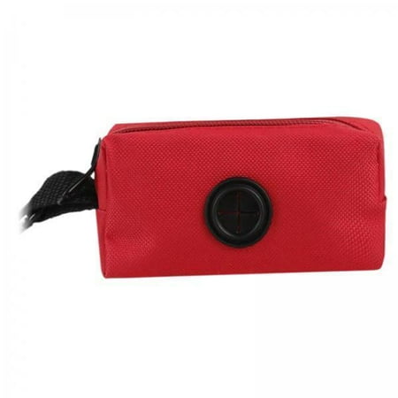 2x Portable Holder  Waste Bag  Wear Resistant with Zipper Durable Universal Dispenser for Picking Walking Camping Hiking