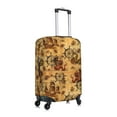 thumbnail image 3 of Disketp Vintag Ancient Sailboats Elastic Travel Luggage Cover Travel Suitcase Protective Cover For Trunk Case Apply To 18''-32'' Suitcase Cover-X-Large, 3 of 9