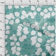 thumbnail image 3 of oneOone Polyester Spandex Turquoise Blue Fabric Asian Sewing Material Print Fabric By The Yard 56 Inch Wide, 3 of 4