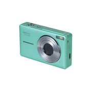 Vivitar Popsnap Compact Digital Camera, Mint, 16X Zoom, 1080p, Built-in Flash, Micro SD, Slim Lightweight Pocket Design