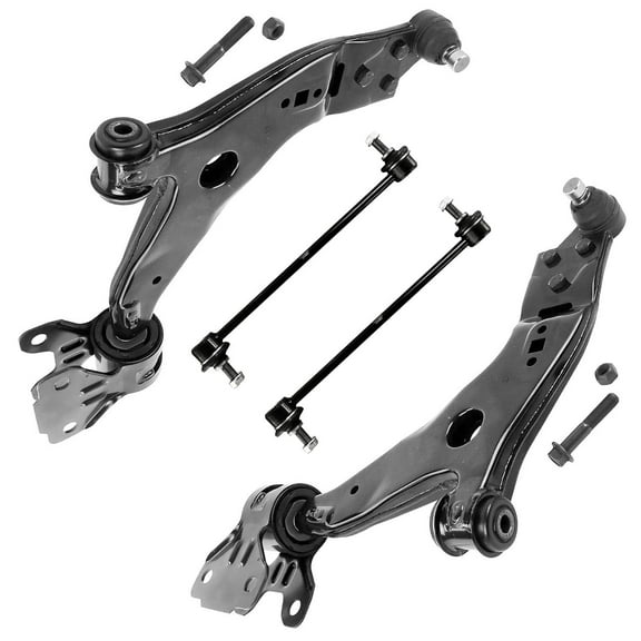 Detroit Axle - Front Lower Control Arms w/Ball Joints Sway Bar Links Replacement for 2014 2015 2016 2017 2018 2019 Ford Escape - 4pc Set