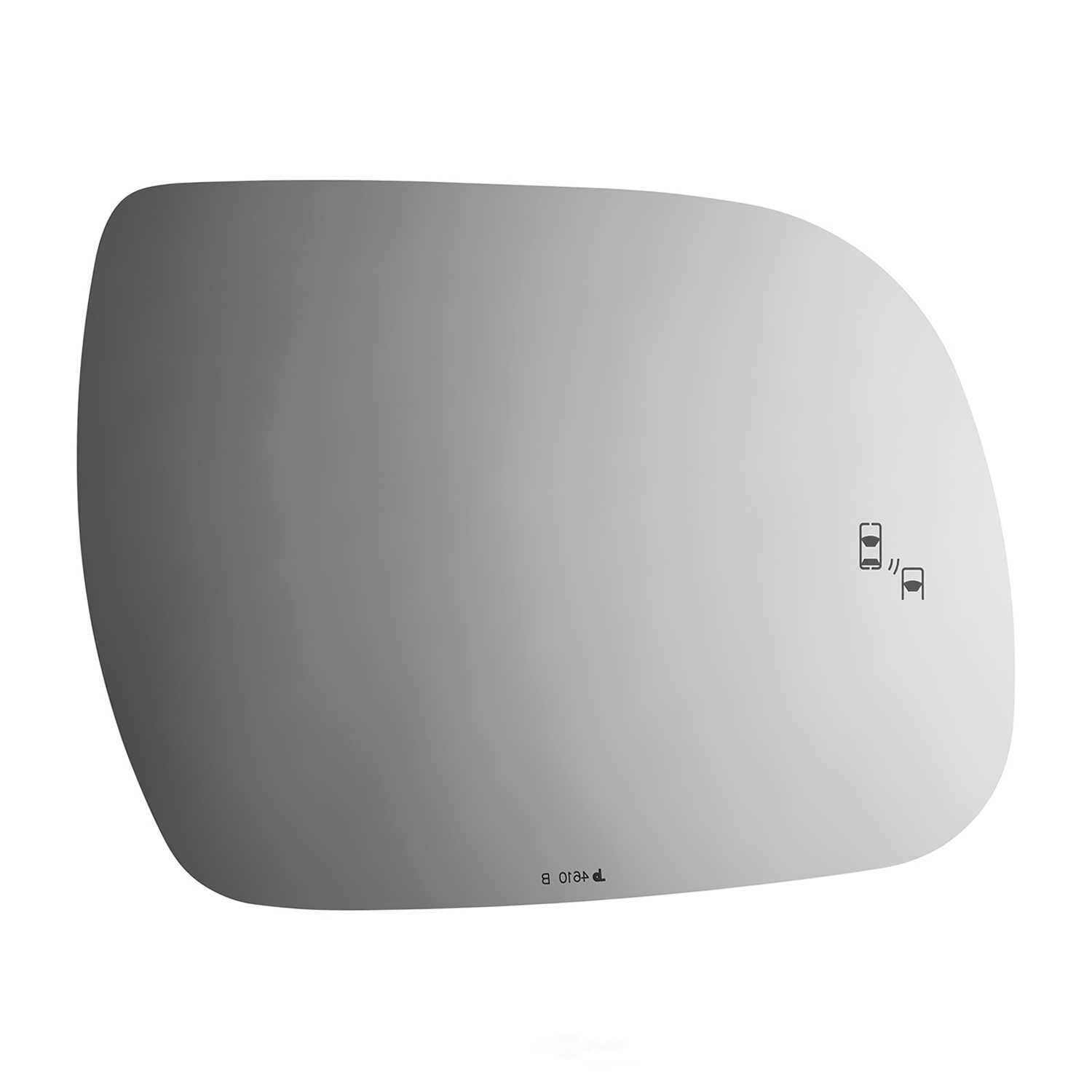 Burco Side View Mirror Replacement Glass - Clear Glass - 4610B