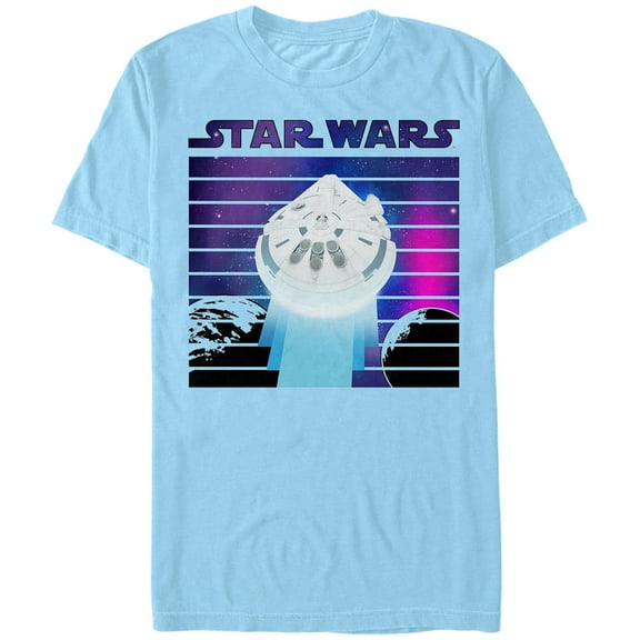 Men's Solo: A Star Wars Story Smuggler's Paradise  Graphic Tee Light Blue Large