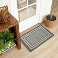 thumbnail image 4 of hometrends Grey Remix Polyester Accent Rug, 4 of 6