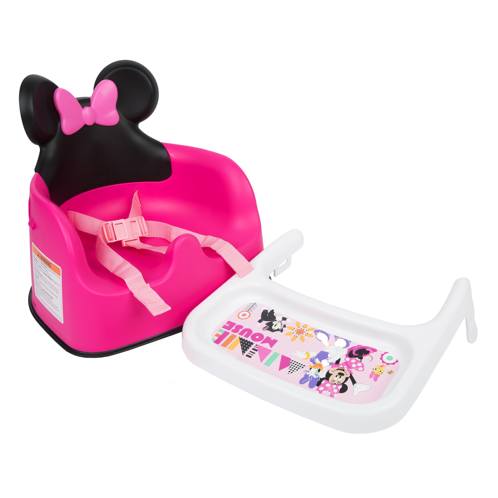 The First Years Disney Minnie Mouse Mealtime Booster Seat - Toddler Feeding Seat