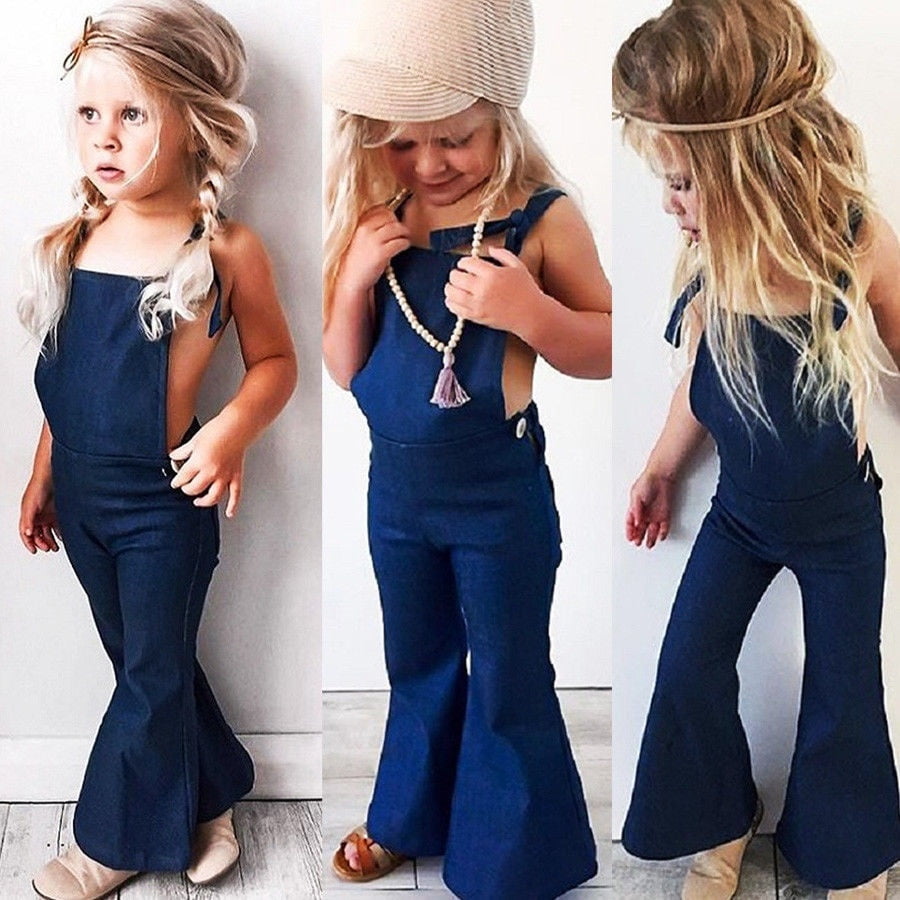 Baby girl long pants romper hot sale