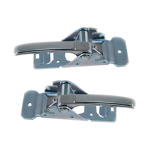 TRQ Inner Inside Interior Door Handle Pair Set for Chevy Camaro Pontiac Firebird DHA37651