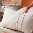 thumbnail image 2 of Almohada Dreamlab Cloud Pillow Altura Ajustable con Memory Foam y Microfibras Firmeza Media Hipoalergénica Tamaño Estándar, 2 of 10