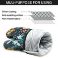 thumbnail image 7 of Cute Oven Mitts,Pioneer Flower Floral Print Pattern Oven Mitt 2-Pack Set,Kitchen Gloves for Oven,Heat Resistant Oven Mitts 7.7"x12", 7 of 7