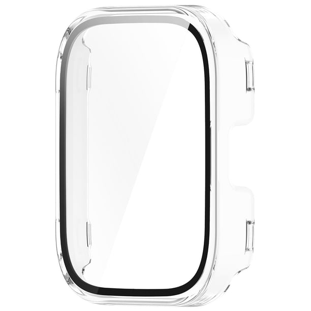 Película dura PC PCO & TEMPE protectoras completas Anti-Scratch para Amazfit Bip 5 Accesorios Unidad Rojo