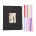 thumbnail image 2 of Baby Photo Album with Front Window Black Inner Page Scrapbooking Memory Book Keepsake DIY, Ideal Gift for Baby First Years, 2 of 7