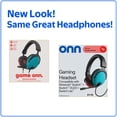 thumbnail image 7 of onn Wired Gaming Headset Compatible with Nintendo Switch/Switch OLED/Switch Lite, Multicolor, 7 of 7