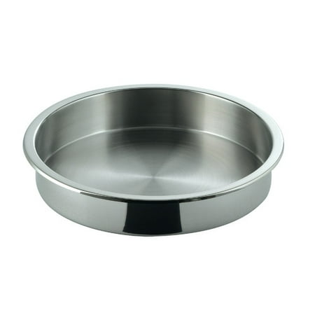SMART Buffet Ware Large Round Full Size Stainless Steel Food Pan