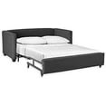 thumbnail image 3 of 100% Egyptian Cotton 800 Thread Count Sleeper Sofa Sheet Fit Up to 5" Inches Deep Pocket Full Sleeper Sofa Bed Sheet Set (54" x 72" + 5"), Full Size, Blush Solid, 3 of 6