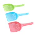 thumbnail image 3 of 3PCS Random Color PP Pet Kitten Litter Sands Shovel Scoop Larger Size Cleaning Pick Up Tool Pets Supplies, 3 of 8
