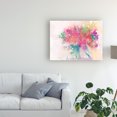 thumbnail image 3 of Trademark Fine Art 'Floral Moment II' Canvas Art by Samuel Dixon, 3 of 4