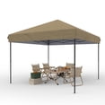 thumbnail image 1 of CazToi Abri à Auvent Escamotable 10 x 10 Pi, Pavillon Extérieur, Abri d'Ombre Portable, 1 of 9
