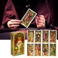 thumbnail image 2 of Cartas de Tarot en inglés Cartas de Tarot clásicas Baraja de Cartas de Tarot de Viaje Juego de Mesa Power Deck con folleto guía 78 Cartas de Tarot para Principiantes, 2 of 5