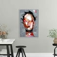 thumbnail image 2 of Modern Canvas Art, Abstract Canvas Art, Modern Face Artwork, Abstract Face Painting Print, Abstract Face Canvas, Oil Painting Print, Canvas Wall Decor - Rolled Canvas, 2 of 5