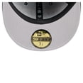 thumbnail image 5 of Men's New Era Black Pittsburgh Penguins Oversized Vintage Arch 59Fifty Fitted Hat, 5 of 5