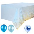 thumbnail image 1 of Graduation Balloons Decorative DIY: 50PCS Round Latex Balloons with Table Cloth, 1 of 2