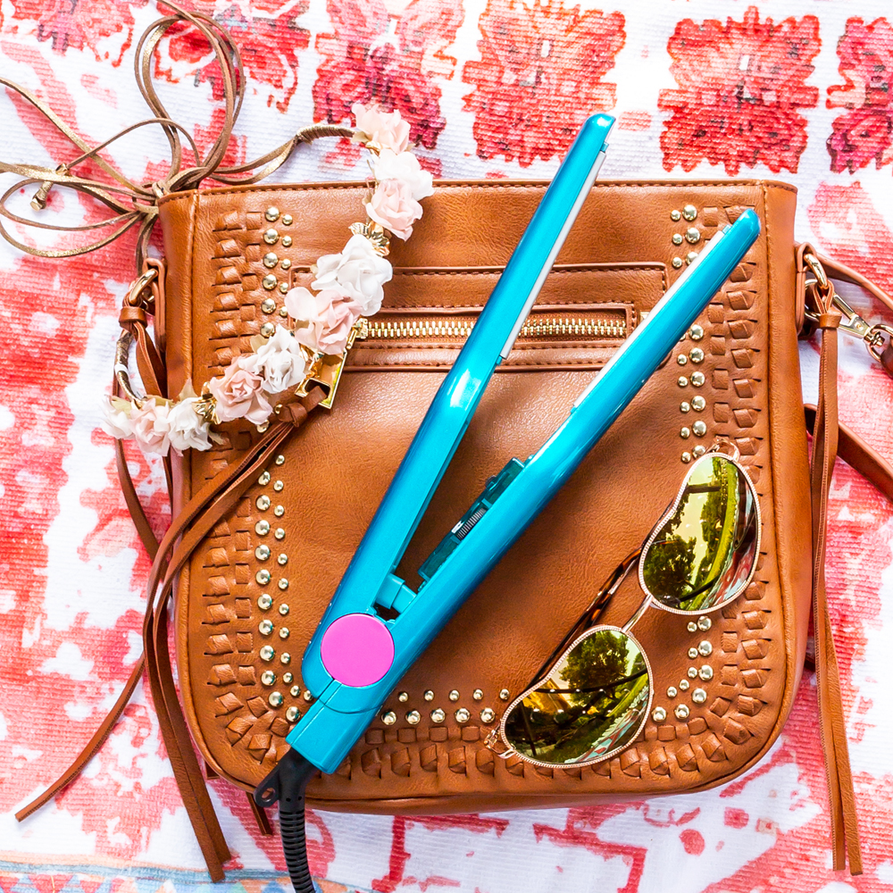 Bed Head Pixie 1/2" Tourmaline Flat Iron, Turquoise photo 5