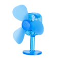 thumbnail image 1 of Ventilador pequeño luminoso alimentado por viento, pegatinas decorativas de estilo que se iluminan soplando Azul, 1 of 8