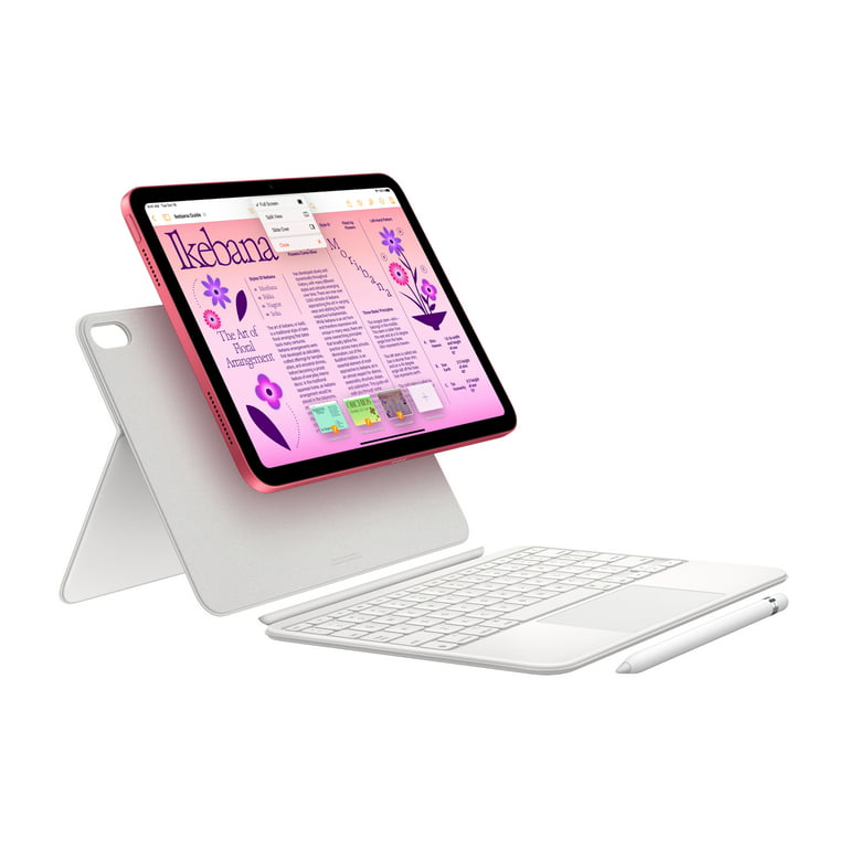  Apple iPad Air (10.9-inch, Wi-Fi + Cellular, 256GB) - Rose Gold  (Latest Model, 4th Generation) (Renewed) : Electronics