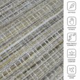 thumbnail image 2 of Soft Gold Hand-Woven Area Rug 5'x8', 2 of 3