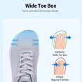 thumbnail image 3 of GOOBON Wide Toe Box Walking Shoes Arch Support Plantar Fasciitis Sneakers Orthotic Tennis Shoes, 3 of 7