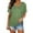 Green, variant on Tshirts Shirts for Women, Yigetop Short Sleeves V Neck Plain Color Soft Loose Fitting Summer T Shirts Women Short Sleeve Shirts for Women Blue L