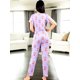 thumbnail image 3 of Pijama De 3 Piezas Mujer Pantalon Short Y Playera A Juego, 3 of 5
