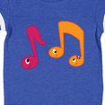 thumbnail image 4 of Inktastic Music Notes Band Choir Musician Boys or Girls Baby Bodysuit, 4 of 5