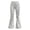 Light Gray, variant on SGMVNU Girls Flare Leggings Kids Bell Bottom Yoga Pants High Waisted Athletic Tights Workout Trousers, Size 6-7 Years, Sky Blue