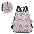 thumbnail image 7 of FORMRS Women's Travel Backpack Purse Anti-Theft Hidden Pockets Casual Shoulder Bag, Mosaic Flowers Pattern, 7 of 7