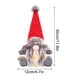 thumbnail image 3 of Christmas Rudolph Faceless Doll Nordic Forest Man Plush Doll Decoration Dwarf Decoration, 3 of 7