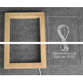 thumbnail image 5 of Qatar 2022 World Cup Photo Frame Lamp Fan Souvenir (Argentina) JAMW Sencillez, 5 of 5